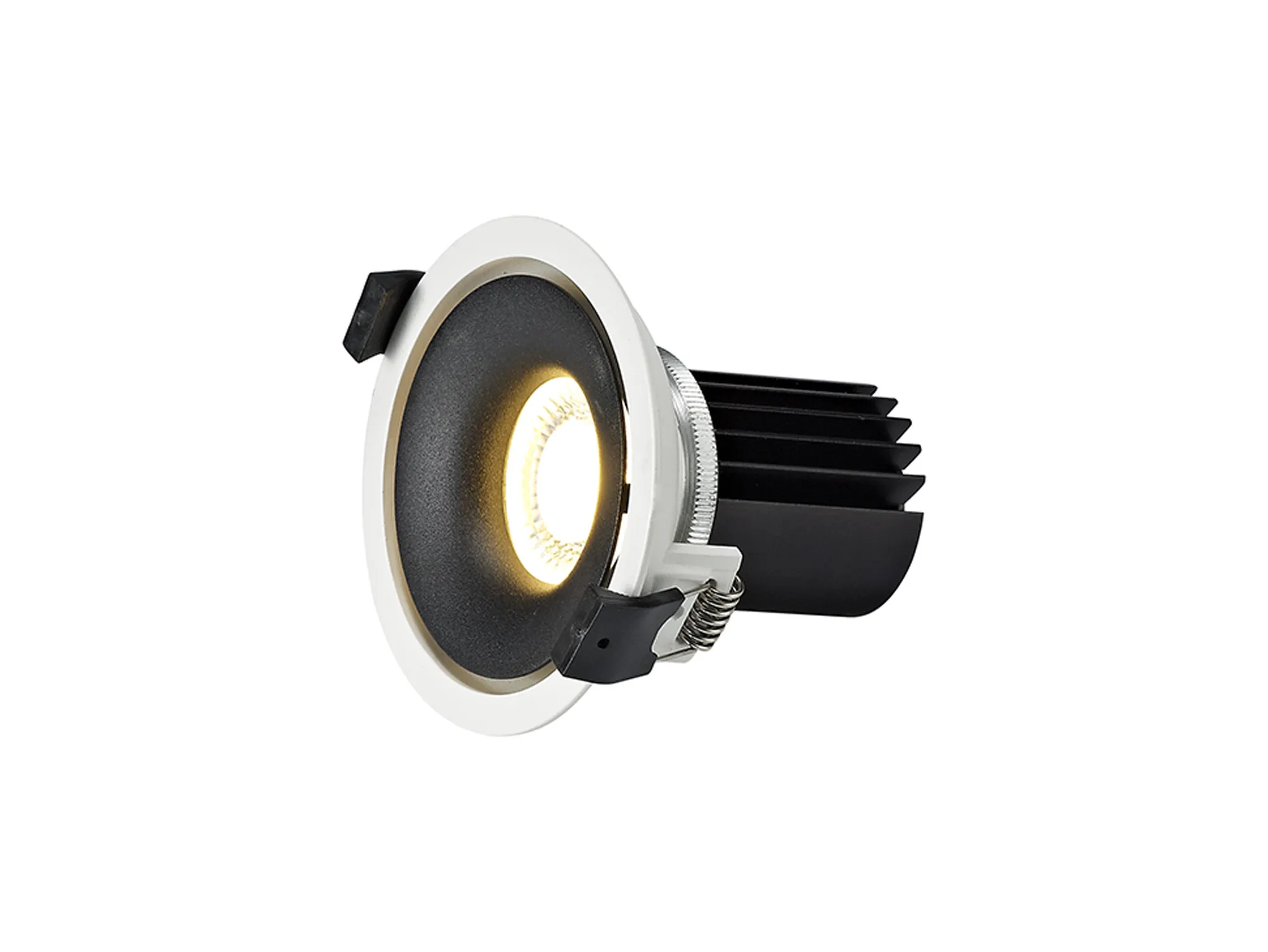 Bolor 12 Tridonic Powered 12W 4000K 1200lm 12° CRI>90 LED Engine White/Black Fixed Recessed Spotlight, IP20 DM202105  Dlux Bolor 12